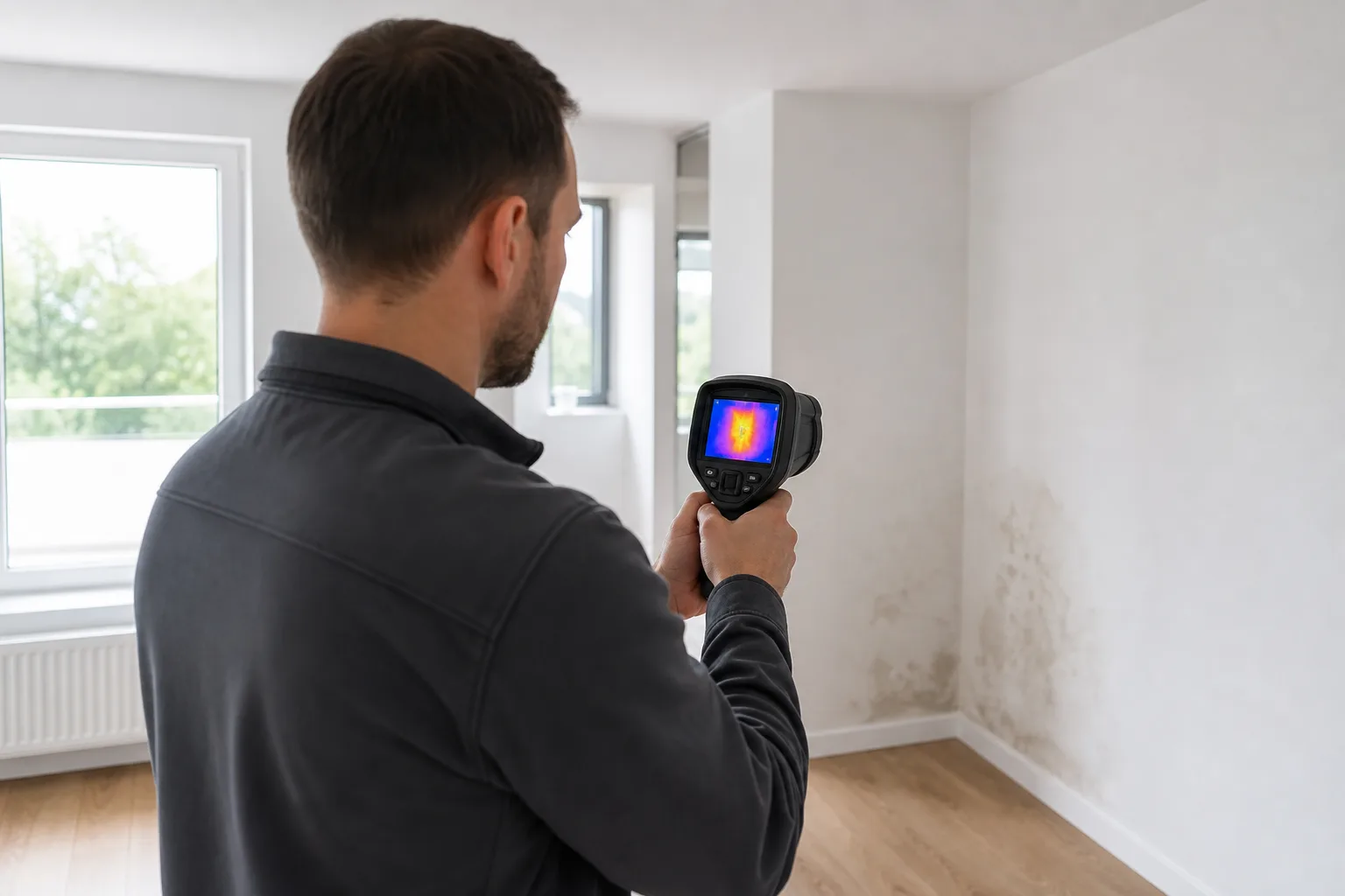 Thermografie bei Leckortung: Was die Wärmebildkamera kann – und wo ihre Grenzen sind (Wien/NÖ/Burgenland)