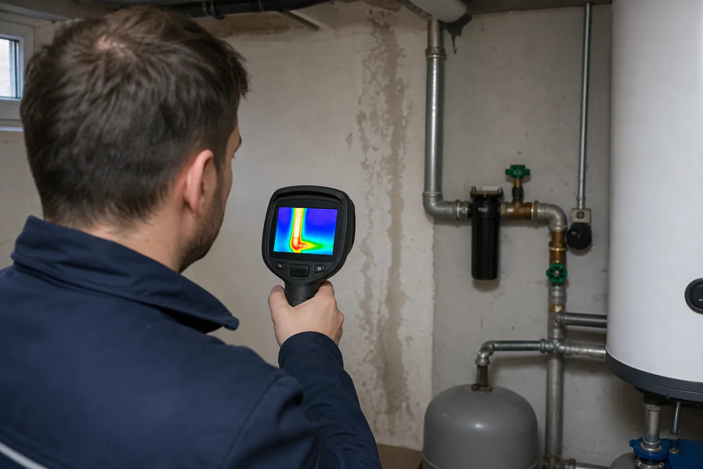 Thermografie im Technikraum