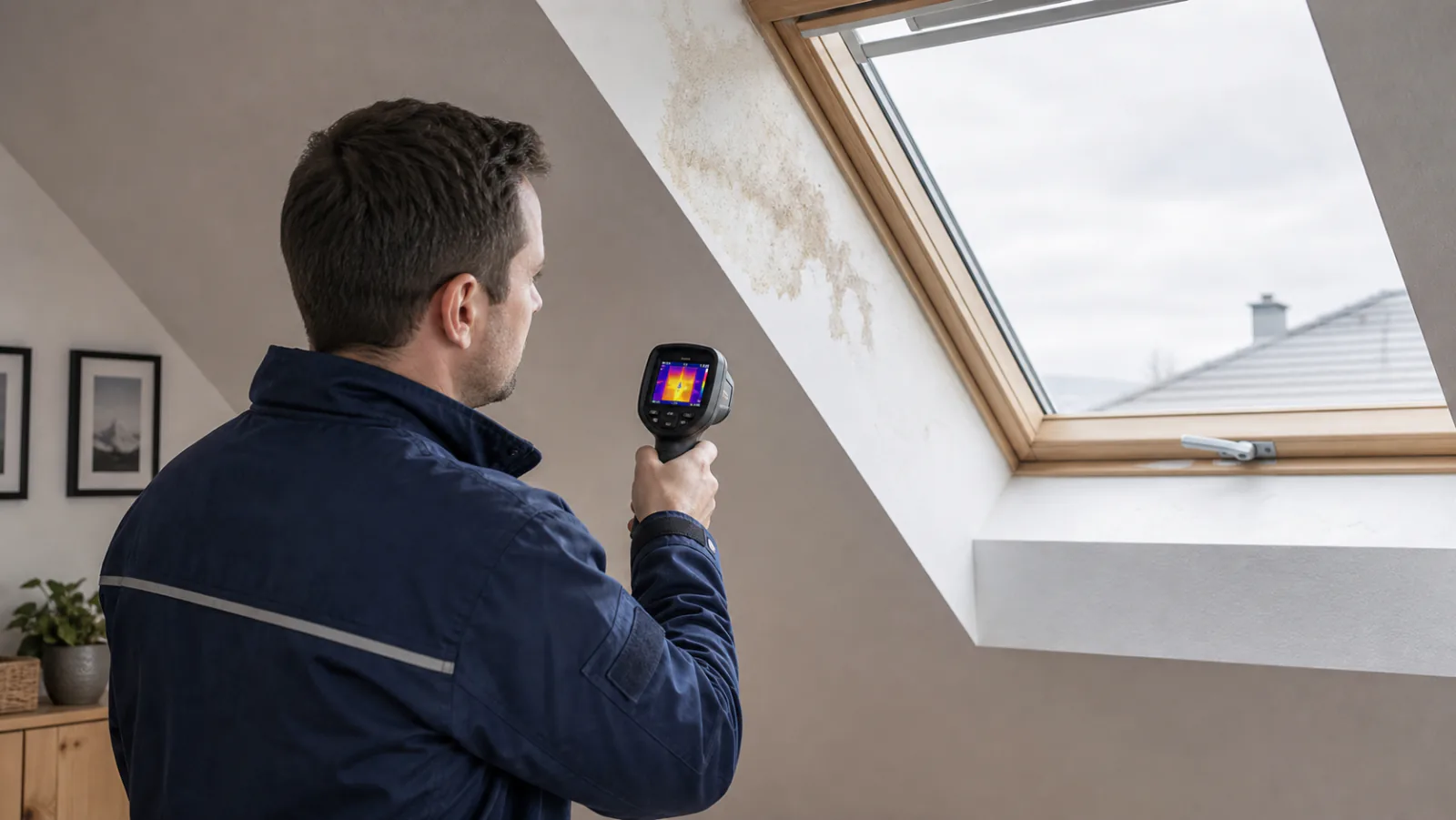 Wasserschaden am Dach: Dachfenster & Anschlüsse richtig prüfen (Wien/NÖ/Bgld) – Sofortplan, Ursachen‑Checkliste und Dokumentation für Versicherung/Hausverwaltung