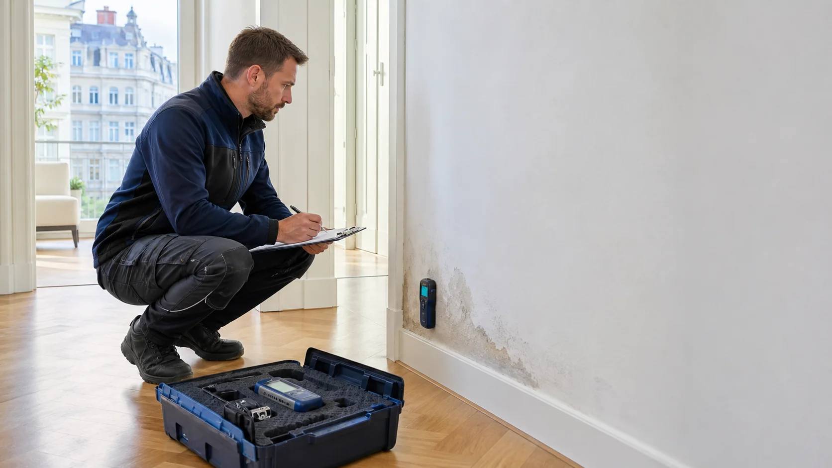 Reparaturfreigabe nach Wasserschaden vorbereiten